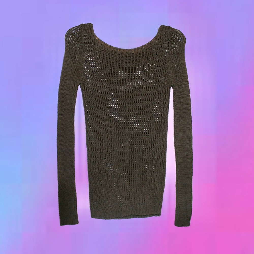Wide Stitch Vintage Crochet Top